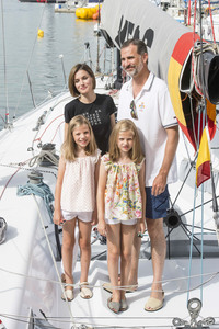 Sofia von Spanien, Letizia von Spanien, Leonor von Spanien, Felipe VI. von Spanien