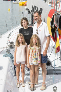 Sofia von Spanien, Letizia von Spanien, Leonor von Spanien, Felipe VI. von Spanien
