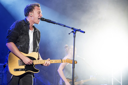 Konzert von Joris auf dem Stadtfest Zwickau