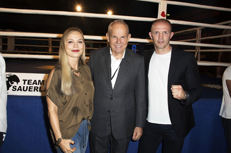 Regina Halmich, Wilfried Sauerland, Jürgen Brähmer