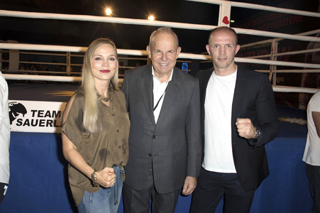 Regina Halmich, Wilfried Sauerland, Jürgen Brähmer