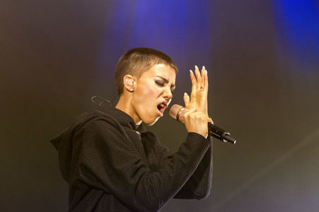 Konzert von Frida Gold auf dem Stadtfest Zwickau