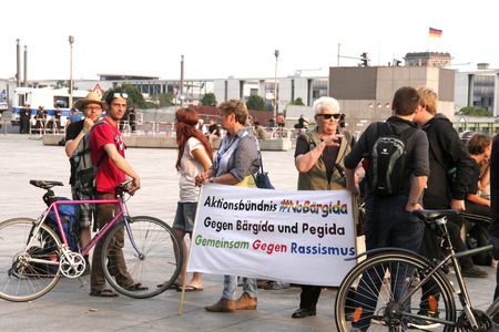 No Bärgida Demo in Berlin