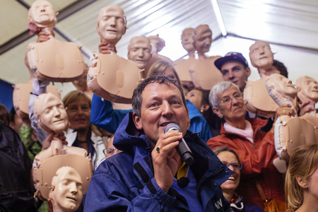 Erste-Hilfe-Aktion für 'Hirschhausens Quiz des Menschen' in Köln