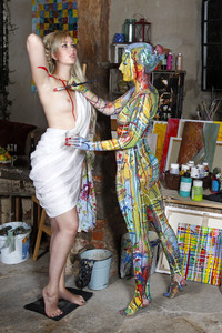 WORKING ART: Künstler / Artist Bodypainting