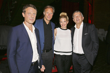 Alexander Bommes, Gerhard Delling, Jessica Kastrop, Wolfgang Niersbach