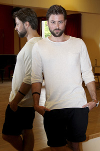 Felix von Jascheroff und Partnerin Lisa Steiner trainieren für 'Stepping Out' in Berlin
