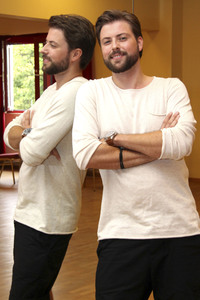 Felix von Jascheroff und Partnerin Lisa Steiner trainieren für 'Stepping Out' in Berlin