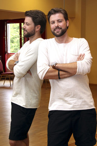 Felix von Jascheroff und Partnerin Lisa Steiner trainieren für 'Stepping Out' in Berlin