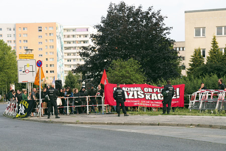 Antiifa Demo in Berlin