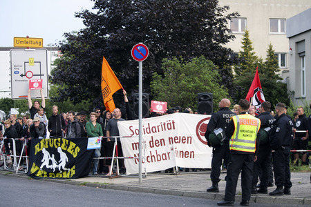 Antiifa Demo in Berlin