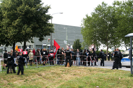Antiifa Demo in Berlin