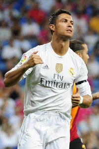 Fußballspiel Real Madrid gegen Galatasaray Istanbul in Madrid