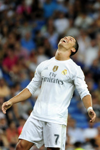 Fußballspiel Real Madrid gegen Galatasaray Istanbul in Madrid
