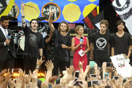 5 Seconds of Summer in der ABC-Show 'Good Morning America' in New York