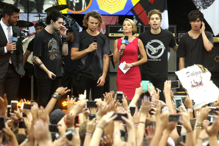 5 Seconds of Summer in der ABC-Show 'Good Morning America' in New York
