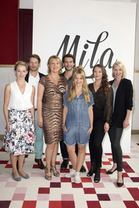 Photocall am Set der TV-Serie 'Mila' in Berlin