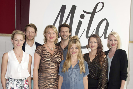 Photocall am Set der TV-Serie 'Mila' in Berlin
