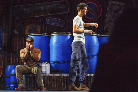 Fotoprobe zur Show 'Stomp' in Köln