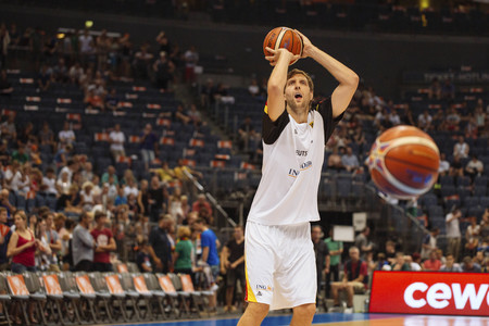 Basketball EM-Testspiel Deutschland gegen Frankreich in Köln
