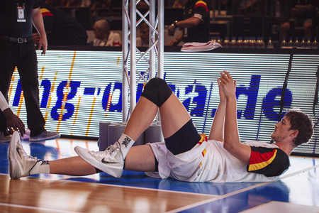 Basketball EM-Testspiel Deutschland gegen Frankreich in Köln