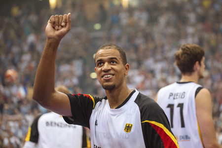 Basketball EM-Testspiel Deutschland gegen Frankreich in Köln