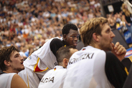 Basketball EM-Testspiel Deutschland gegen Frankreich in Köln