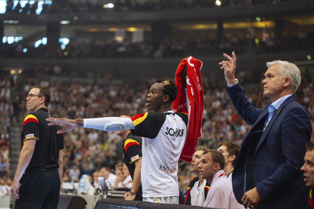 Basketball EM-Testspiel Deutschland gegen Frankreich in Köln