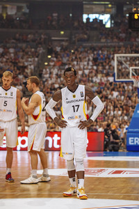 Basketball EM-Testspiel Deutschland gegen Frankreich in Köln