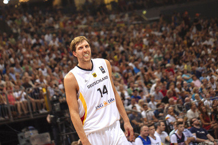 Basketball EM-Testspiel Deutschland gegen Frankreich in Köln
