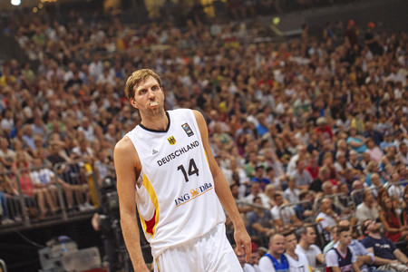 Basketball EM-Testspiel Deutschland gegen Frankreich in Köln