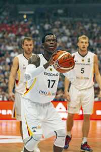 Basketball EM-Testspiel Deutschland gegen Frankreich in Köln
