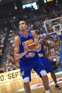 Basketball EM-Testspiel Deutschland gegen Frankreich in Köln