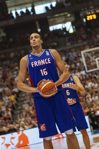 Basketball EM-Testspiel Deutschland gegen Frankreich in Köln