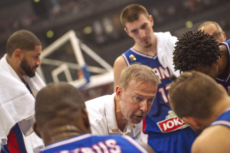 Basketball EM-Testspiel Deutschland gegen Frankreich in Köln