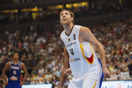 Basketball EM-Testspiel Deutschland gegen Frankreich in Köln