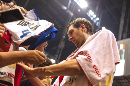 Basketball EM-Testspiel Deutschland gegen Frankreich in Köln