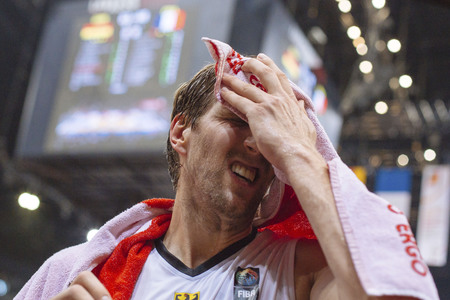 Basketball EM-Testspiel Deutschland gegen Frankreich in Köln