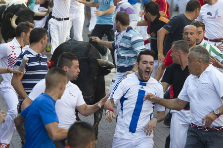 Stierlauf in San Sebastian de los Reyes