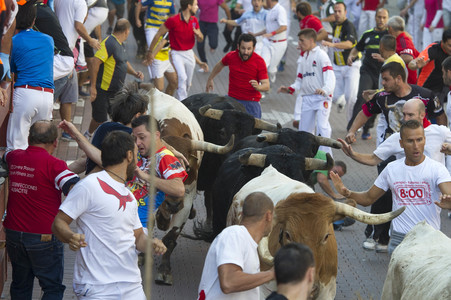 Stierlauf in San Sebastian de los Reyes