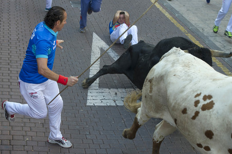Stierlauf in San Sebastian de los Reyes