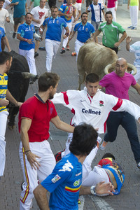 Stierlauf in San Sebastian de los Reyes