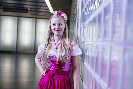 Foto-Shooting mit Models zum Thema 'Oktoberfest' und 'Dirndl' in Köln