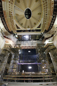 Baustelle Staatsoper Unter den Linden Pressetermin in Berlin