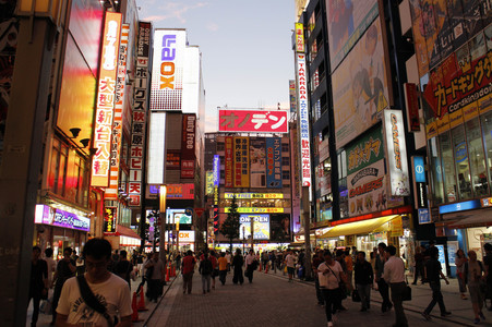 Sightseeing Tokio