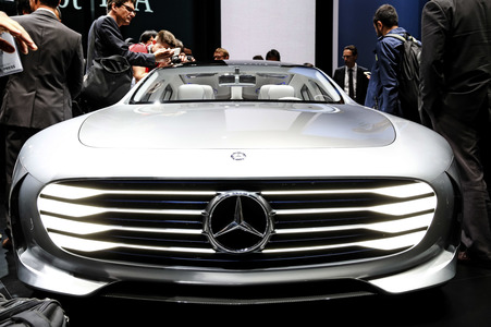 Erster Pressetag auf der IAA 2015 in Frankfurt