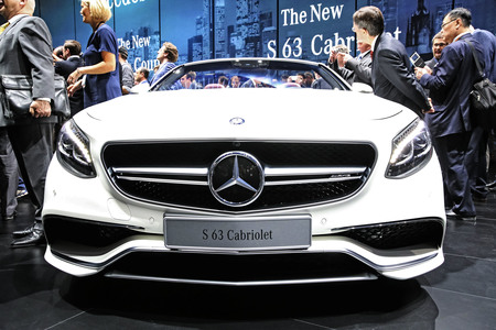 Erster Pressetag auf der IAA 2015 in Frankfurt
