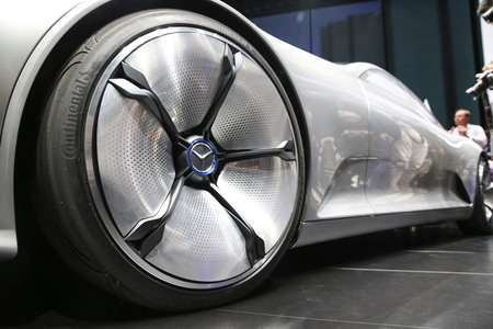 Erster Pressetag auf der IAA 2015 in Frankfurt