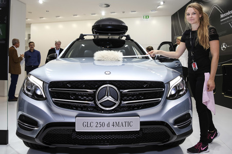 Erster Pressetag auf der IAA 2015 in Frankfurt