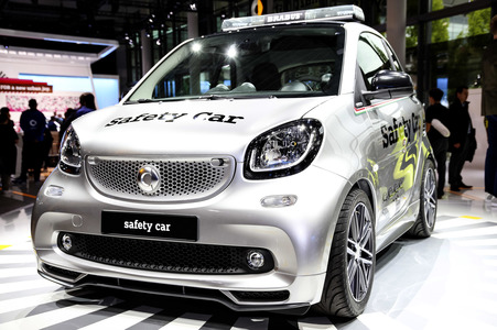 Erster Pressetag auf der IAA 2015 in Frankfurt